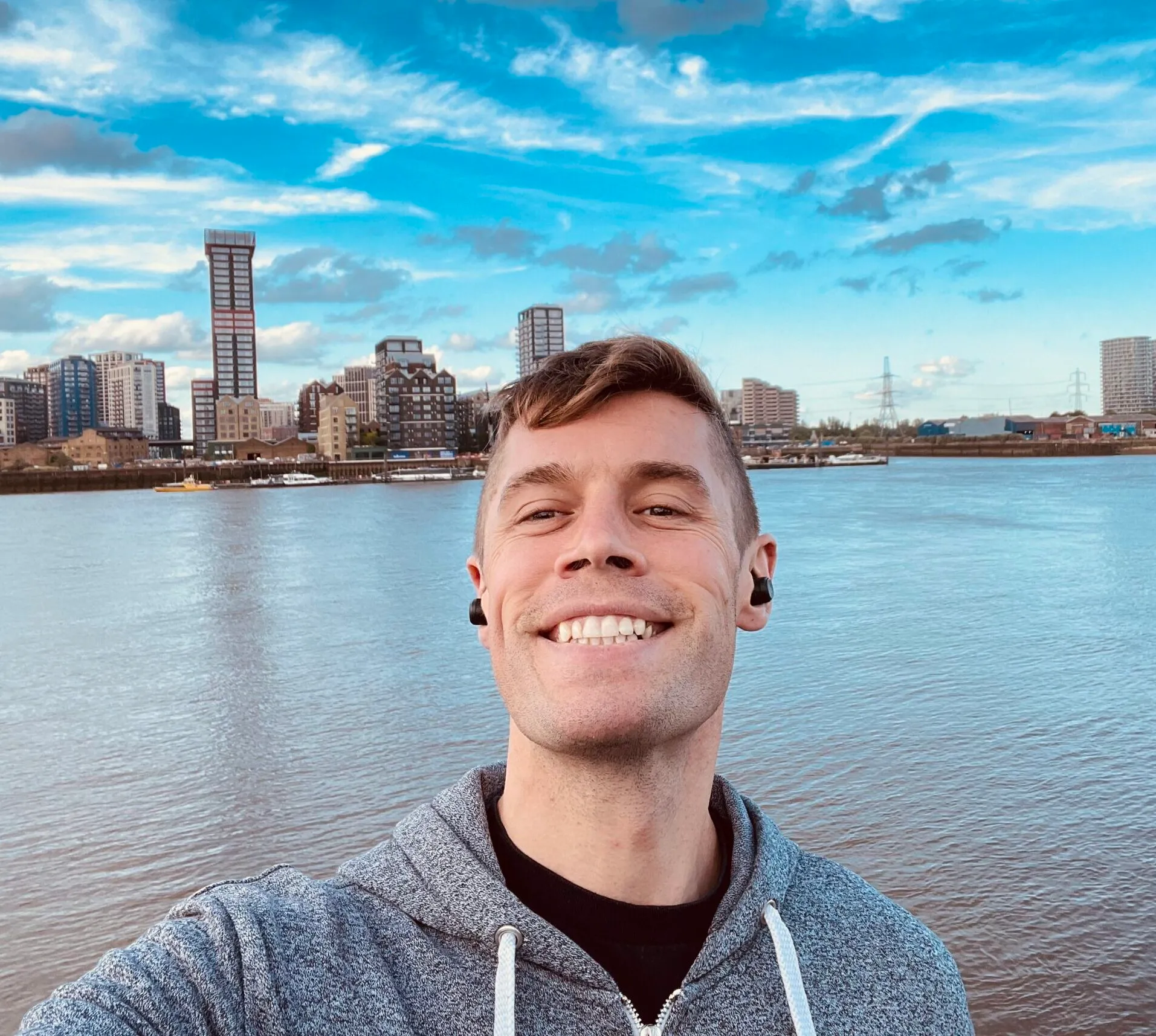 Max Sinclair, London, by the Thames